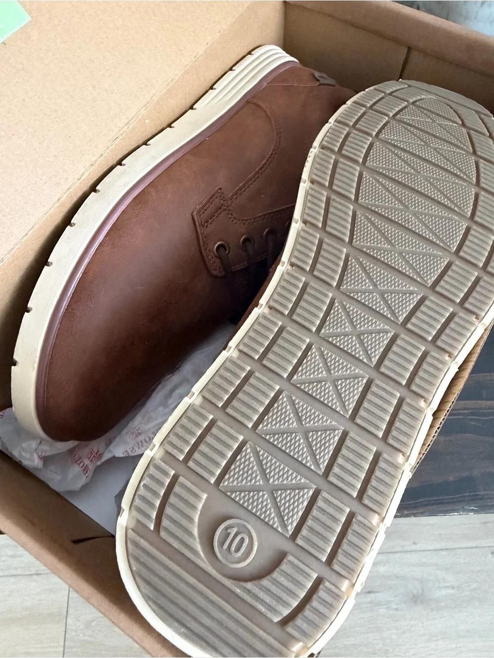 Leather Brown Men's Chukka Boots — Classic Casual Lace-Up